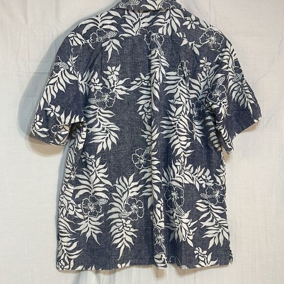 Go barefoot mens Hawaiian Hawaii tradition shirt Made in the USA mens -Large - Picture 3 of 5